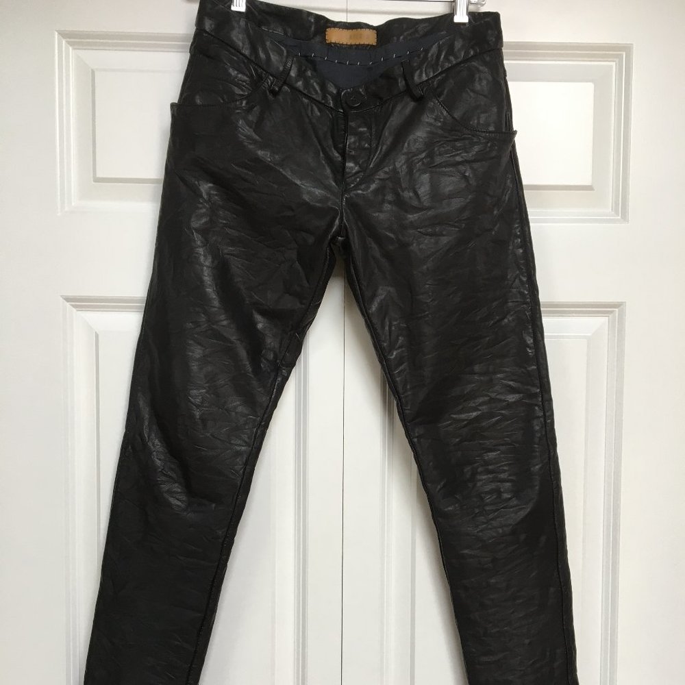 Layer-O Leather Pants